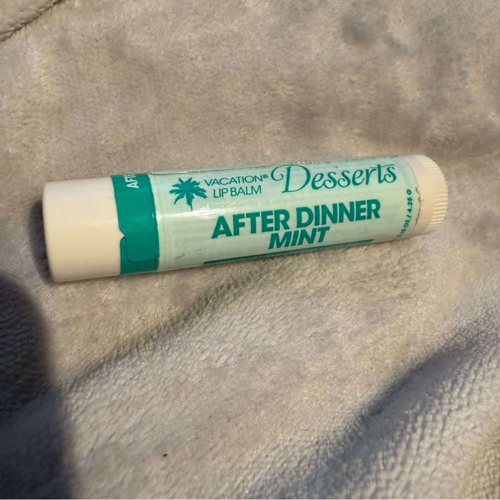 Vacation Desserts Lip Balm After Dinner Mint NEW